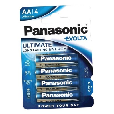 Baterie Panasonic Evolta LR6 AA 4szt. MOCNE