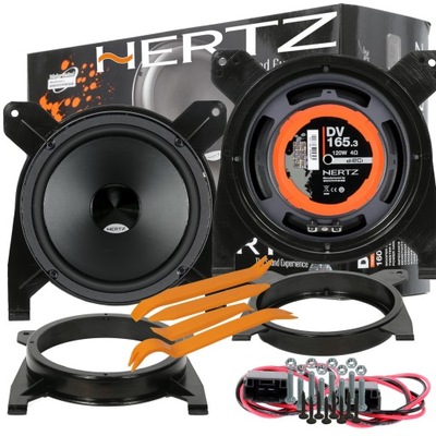 HERTZ ALTAVOCES BASOWE VOLVO S60 S70 S80 PARTE TRASERA DYSTAN  