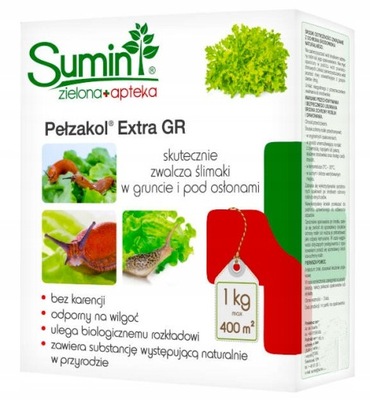 PEŁZAKOL EXTRA GR PREPARAT NA ŚLIMAKI 1 KG