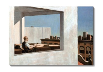 Edward Hopper, Office in a small city, 130x90 cm