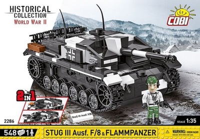 COBI 2286 Czołg Działo Szturmowe StuG III 2W1