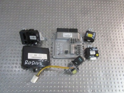 Ssangyong rodius ii 2.2d 2016 блоки управления набор запуск 177km автоматическая коробка передач kpl фото №1