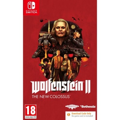 WOLFENSTEIN 2 THE NEW COLOSSUS (CODE IN A BOX) (GRA SWITCH)