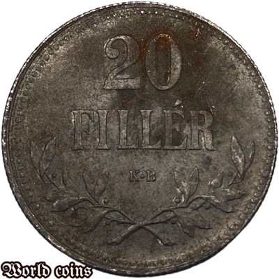 20 FILLER 1916 AUSTRO-WĘGRY