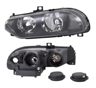 Alfa romeo 156 лампа перед фара black левый новый фото №1