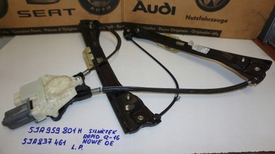 Моторчик механизм стекло skoda rapid 2012-2016 фото №1