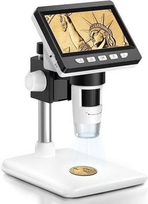 Mikroskop cyfrowy Ekran Full HD LCD 1000X, 1080P