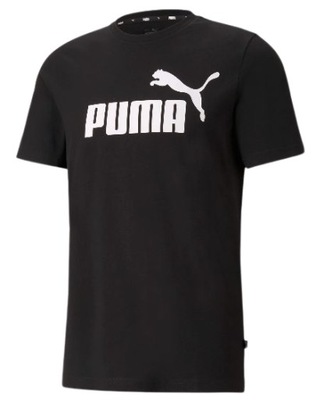 Koszulka męska bawełniana PUMA 586666 01 t-shirt czarny m