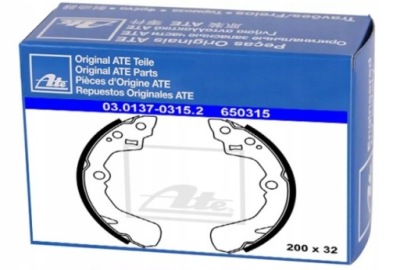 Гальмівні колодки гальмівні ate do subaru justy ii 1.3 gx фото №1