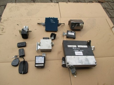 Corolla verso 04-09 2.0 d4d компьютер ключ замок зажигания фото №1