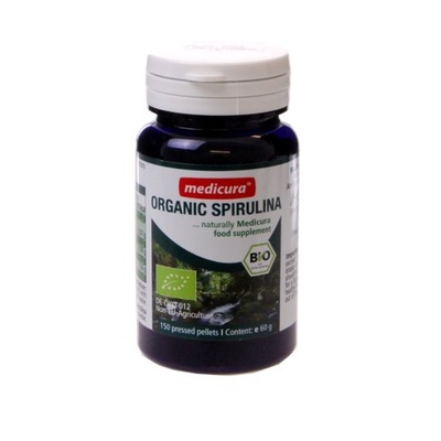 Spirulina Bio 60g (150szt.) - Medicura