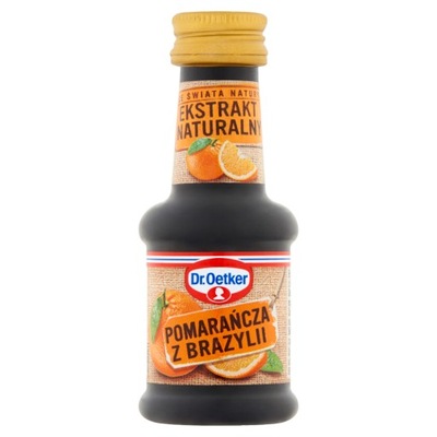 Dr. Oetker Ze Świata Natury Ekstrakt Naturalny Pomarańcza Z Brazylii 30 Ml