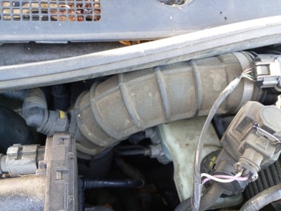 Renault megane 2 ii fl 05-09 труба впуск повітрозабірник дроти повітря 1.5 dci фото №1