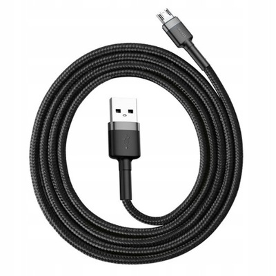 KABEL PRZEWÓD 2m MICRO USB BASEUS CAFULE