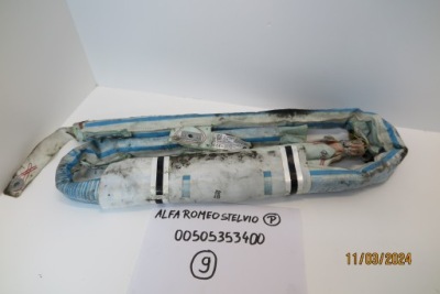 Шторка безопасности подушка безопасности правая alfa romeo stelvio 00505353400 фото №1