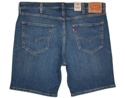 SPODENKI LEVIS 412 W38 SHORTS granatowe pas 100 cm