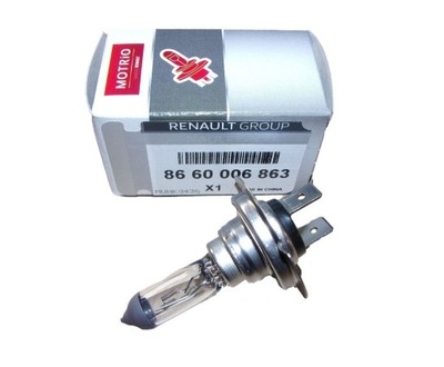 LUZ H7 NUEVO ORIGINAL 8660006863 RENAULT  