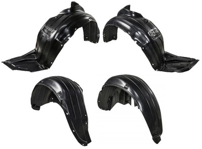 Підкрилок skoda fabia ii 2007-2014 перед + задня kpl фото №1