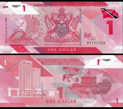 Trynidad i Tobago 1 Dolar 2020 P-60 UNC Polimer