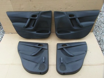 Обшивка дверь задняя задний правый левый citroen c3 ii фото №1