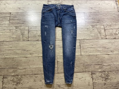 ZARA Spodnie Męskie Jeans IDEAŁ R. 46 pas 86cm