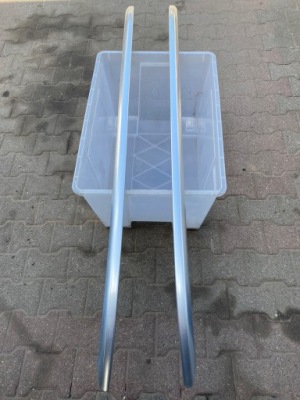 Vw touareg 7p рейлинги кровельные комплект фото №1