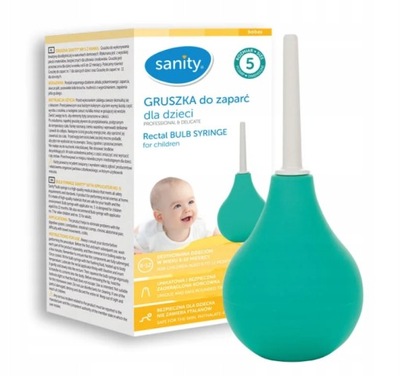 Gruszka do zaparć dla dzieci numer 5