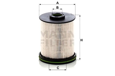 MANN-FILTER ФІЛЬТР ПАЛИВА OPEL ASTRA K B16DTE-F15DVH 06.15-