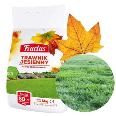 Fructus 5kg Trawnik jesienny