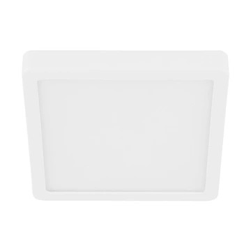Plafon kwadratowy Eglo 28,5 x 28,5 cm biały