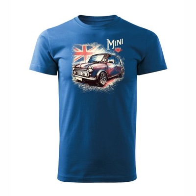 Koszulka z samochodem Mini Morris Mini Cooper