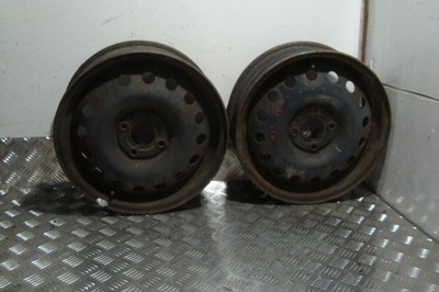 LLANTA LLANTAS ACERO 15'' 4X100 ET50 NISSAN MICRA K13 NOTE  