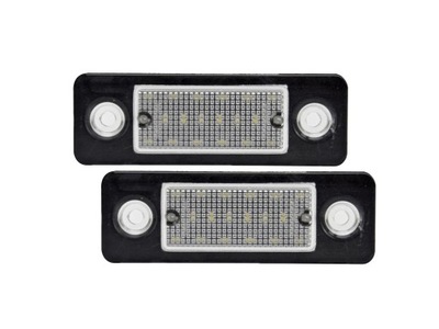 Ліхтарі номерного знака led volvo c30 комплект фото №1