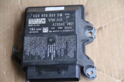 Модуль air bag czysty bez wypadek vw atlas 3q0959655dm фото №1