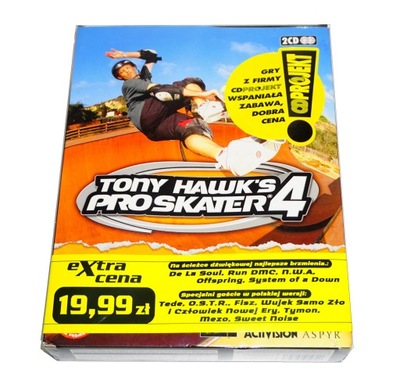 TONY HAWK'S PRO SKATER 4 BIG BOX PL PC