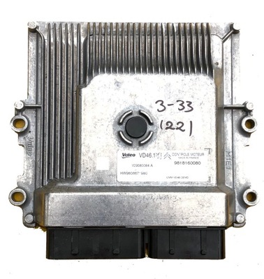 ECU PEUGEOT 308 1.2 THP 9818160080 9806671980