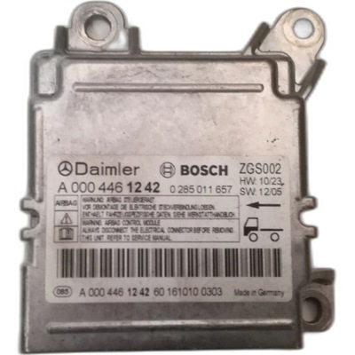 Mercedes actros mp4 датчик подушка безпеки srs a0004461242 фото №1