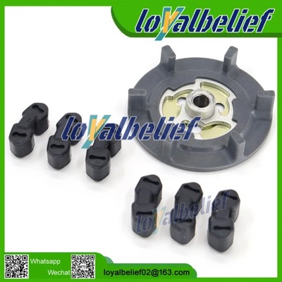 AC EMBRAGUE COMPRESORES DE ACONDICIONADOR CUBO PLACA AMORTIGUADOR PARA AUDI A2 VW GOLF ~11117  