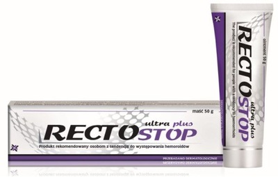 RECTOSTOP ULTRA MAŚĆ 50 ml HEMOROIDY ŻYLAKI ODBYTU