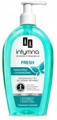 AA płyn do higieny intymnej z dozownikiem intima fresh 300ml