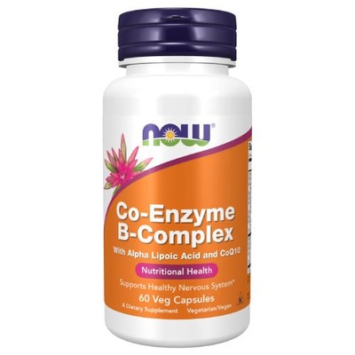 NOW FOODS Co-Enzyme B-Complex, 60 kaps.