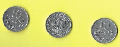 POLSKA 10 groszy 1985 r.