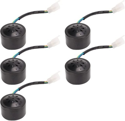 5 PIECES SIGNAL HORN ZAPASOWY, 12V-60V 110-120DB UNIWE  