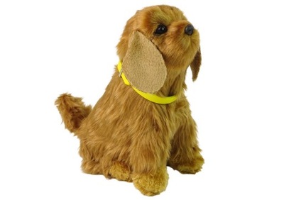 Interaktywny Pies Piesek Cocker Spaniel Pluszowy S