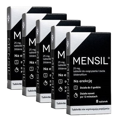 Mensil 25mg 40tabl. erekcja potencja syldenafil