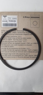 51.02503-0554 man оригинальный номер кольцо поршня фото №1