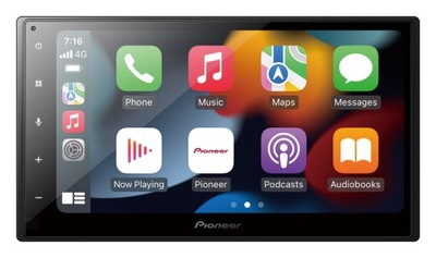 Pioneer SPH-DA360DAB radio samochodowe 2DIN iPhone CarPlay Android Auto BT