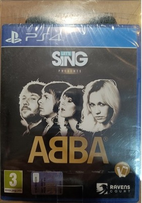 LETS SING ABBA + 2 MIKROFONY PL NOWA PS4