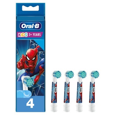 ORAL-B STAGES POWER SPIDERMAN końcówki 4szt