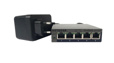 Netgear GS105E v2 5-Port Gigabit Prosafe Plus Switch